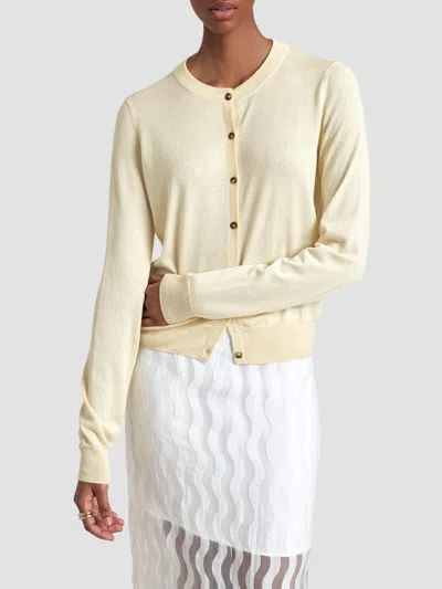 La Ligne Women's Ben Cardigan In Butter