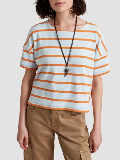 La Ligne Women's Breton Short Sleeve Tee In Multi