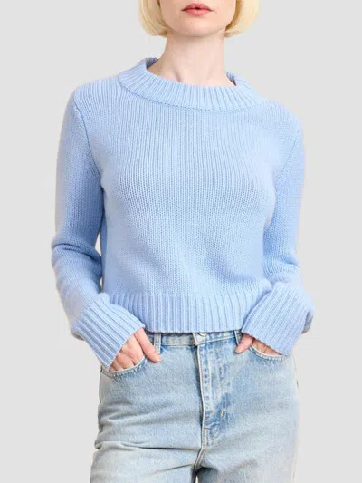 La Ligne Women's Mini Marin Sweater In Light Blue