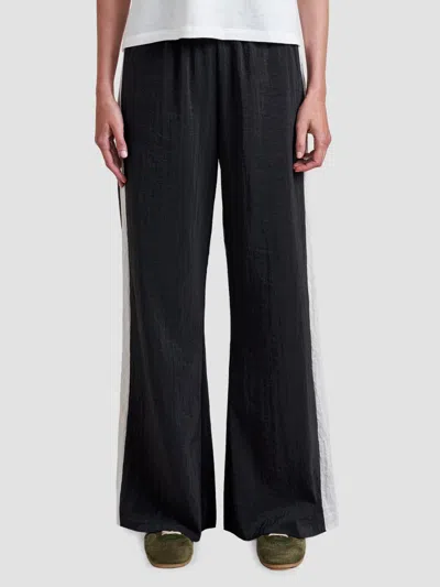 La Ligne Women's Stripe Pants In Black
