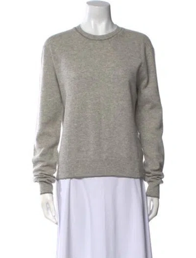 Pre-owned La Ligne Wool Crew Neck Sweater In Gray