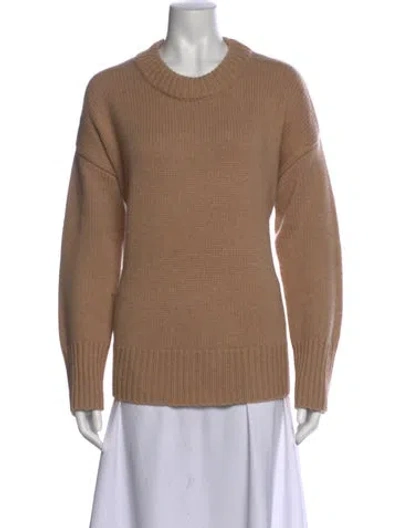 Pre-owned La Ligne Wool Crew Neck Sweater In Neutral