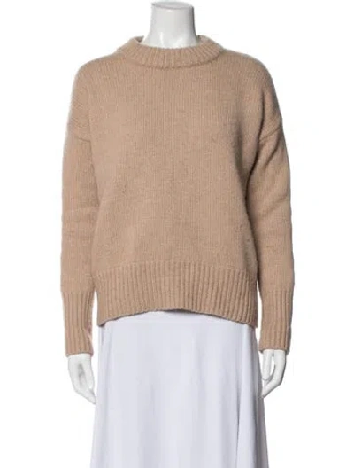 Pre-owned La Ligne Wool Crew Neck Sweater In Neutrals