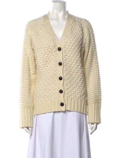 Pre-owned La Ligne Wool Patterned Sweater In Neutrals