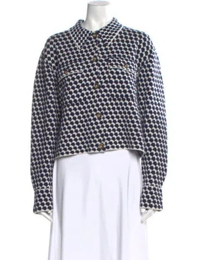 Pre-owned La Ligne Wool Printed Sweater In Multi