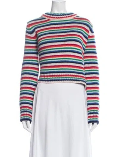 Pre-owned La Ligne Wool Striped Sweater In Multi