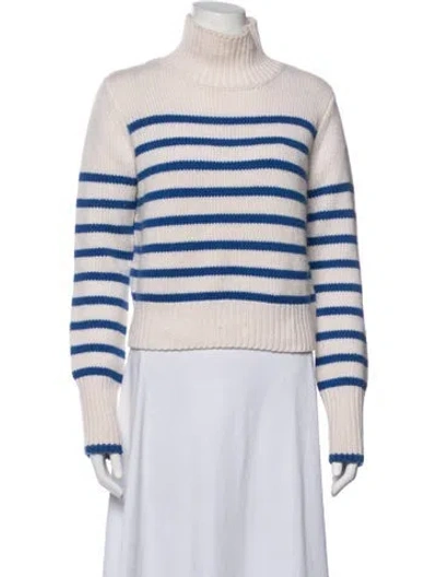 Pre-owned La Ligne Wool Striped Sweater In Neutrals
