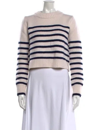 Pre-owned La Ligne Wool Striped Sweater In Neutrals