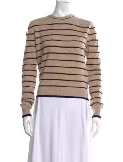 Pre-owned La Ligne Wool Striped Sweater In Neutrals