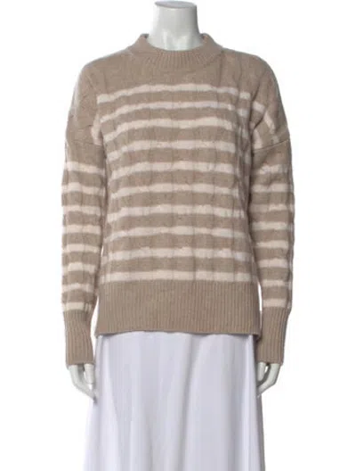 Pre-owned La Ligne Wool Striped Sweater In Neutrals