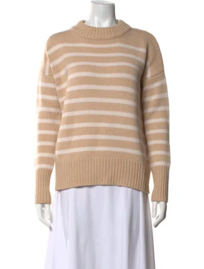 Pre-owned La Ligne Wool Striped Sweater In Neutrals