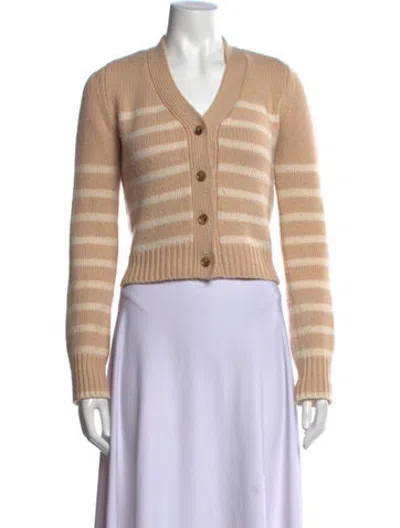 Pre-owned La Ligne Wool Striped Sweater In Neutrals