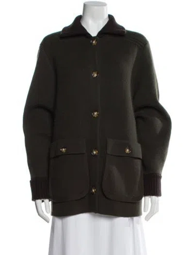 Pre-owned La Ligne Wool Sweater In Green