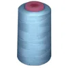 La Linen 6000 Yards 100 Percent Polyester Cone Serger Thread, Light Blue - A468