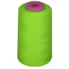 La Linen 6000 Yards 100 Percent Polyester Cone Serger Thread, Lime - A401
