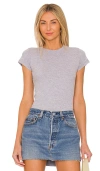 Lamade Perfect Basic Tee In Light Grey