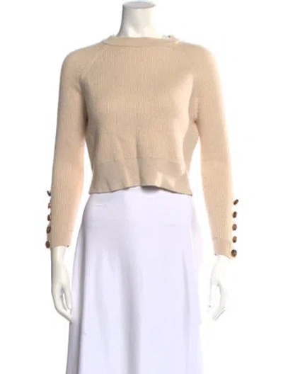 Pre-owned La Maille Sezane Bateau Neckline Sweater In Neutral