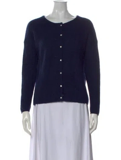 Pre-owned La Maille Sezane Crew Neck Sweater In Black