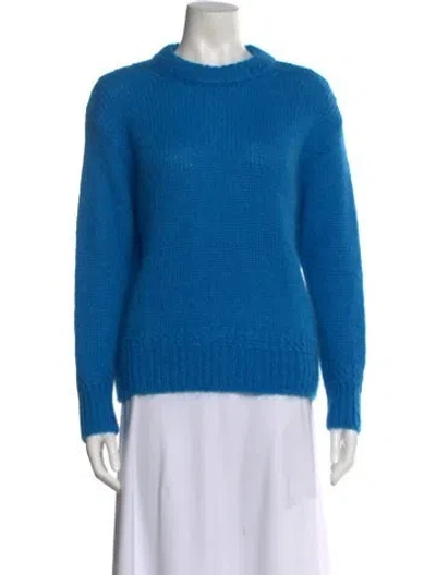 Pre-owned La Maille Sezane Crew Neck Sweater In Blue