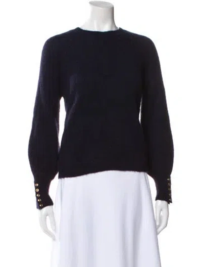 Pre-owned La Maille Sezane Crew Neck Sweater In Blue