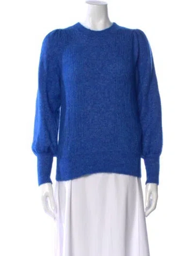 Pre-owned La Maille Sezane Crew Neck Sweater In Blue