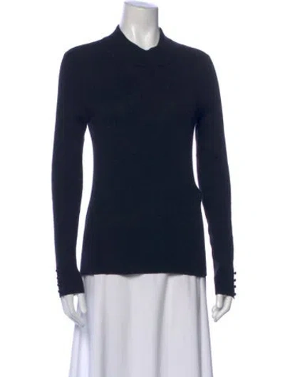 Pre-owned La Maille Sezane Crew Neck Sweater In Blue