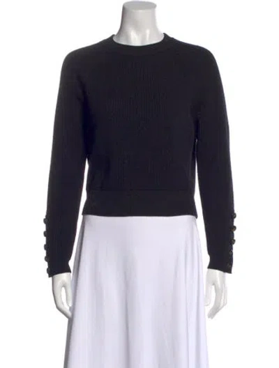 Pre-owned La Maille Sezane Crew Neck Sweater In Blue