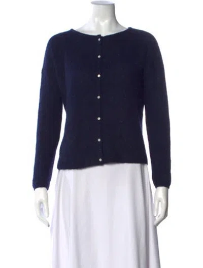 Pre-owned La Maille Sezane Crew Neck Sweater In Blue