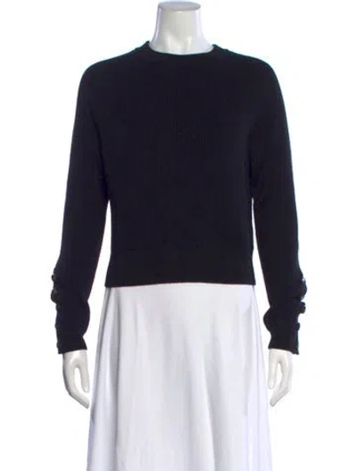 Pre-owned La Maille Sezane Crew Neck Sweater In Blue