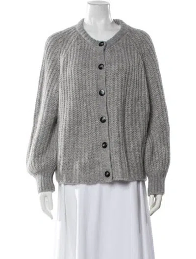 Pre-owned La Maille Sezane Crew Neck Sweater In Gray