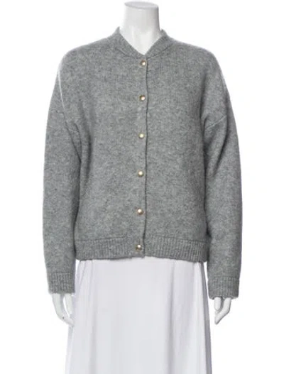 Pre-owned La Maille Sezane Crew Neck Sweater In Gray