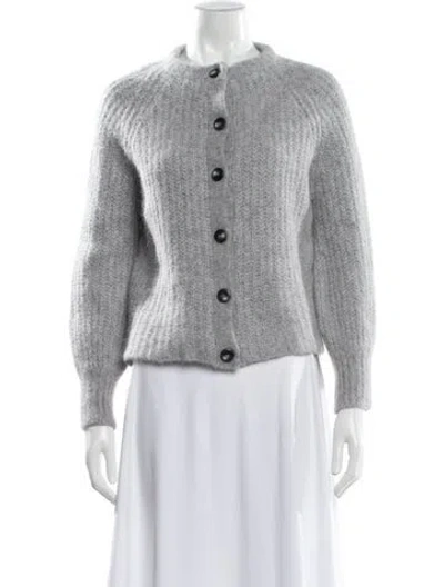 Pre-owned La Maille Sezane Crew Neck Sweater In Gray