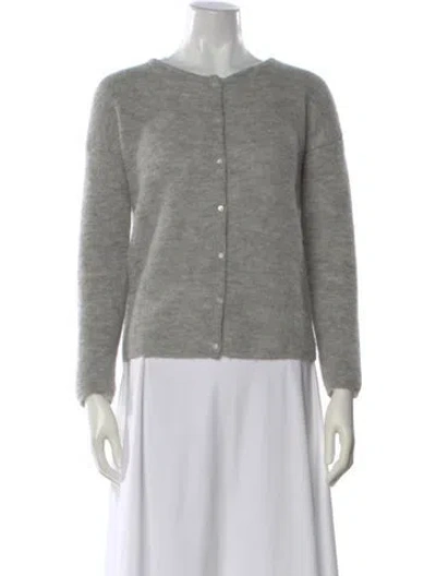 Pre-owned La Maille Sezane Crew Neck Sweater In Gray