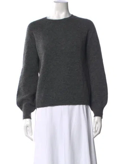 Pre-owned La Maille Sezane Crew Neck Sweater In Gray