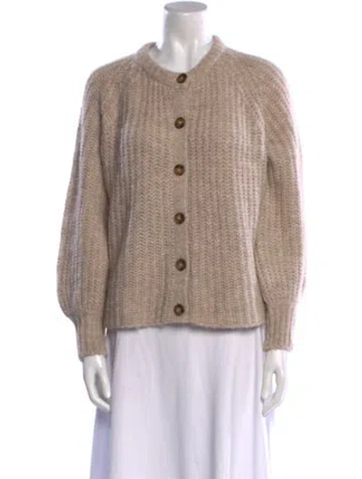 Pre-owned La Maille Sezane Crew Neck Sweater In Neutral