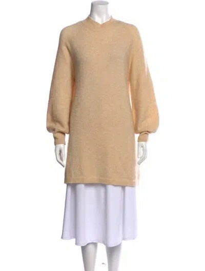 Pre-owned La Maille Sezane Crew Neck Sweater In Neutral