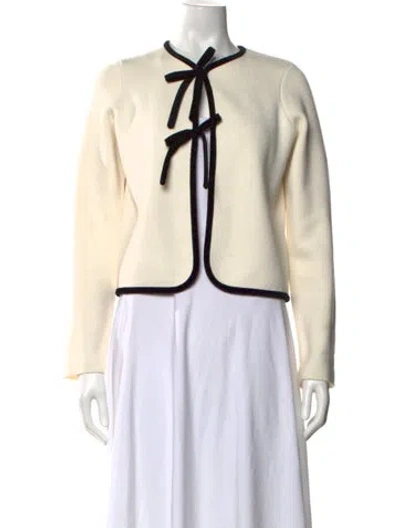 Pre-owned La Maille Sezane Crew Neck Sweater In Neutral