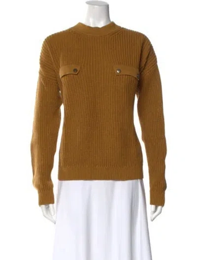 Pre-owned La Maille Sezane Crew Neck Sweater In Neutral