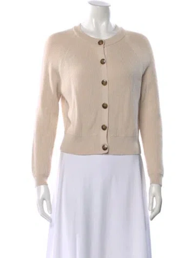 Pre-owned La Maille Sezane Crew Neck Sweater In Neutral