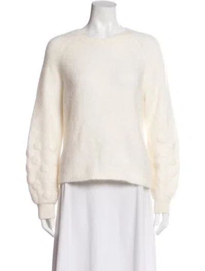 Pre-owned La Maille Sezane Crew Neck Sweater In Neutral