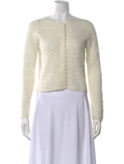 Pre-owned La Maille Sezane Crew Neck Sweater In Neutral