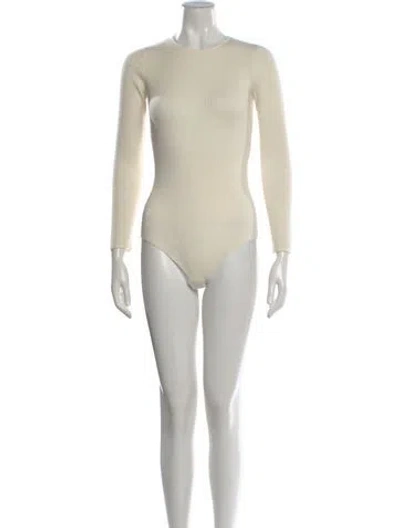 Pre-owned La Maille Sezane Crew Neck Sweater In Neutral