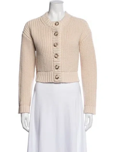 Pre-owned La Maille Sezane Crew Neck Sweater In Neutral