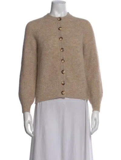 Pre-owned La Maille Sezane Crew Neck Sweater In Neutral