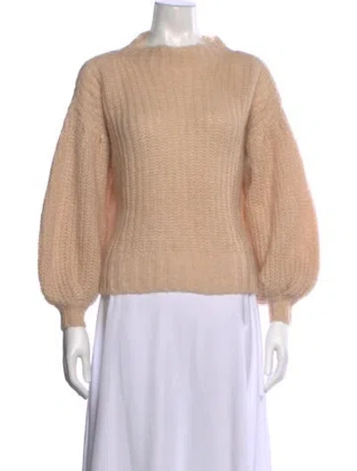 Pre-owned La Maille Sezane Crew Neck Sweater In Neutral