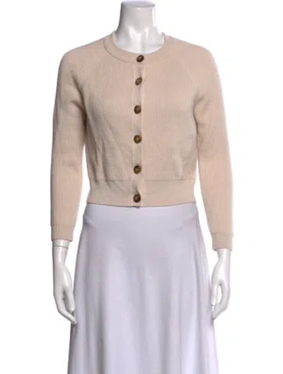 Pre-owned La Maille Sezane Crew Neck Sweater In Neutral