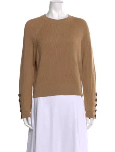 Pre-owned La Maille Sezane Crew Neck Sweater In Neutral