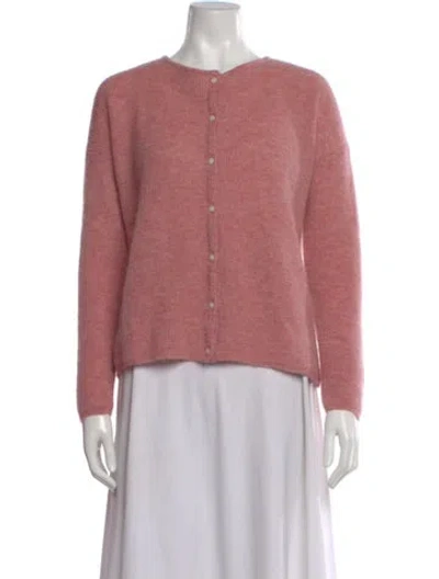 Pre-owned La Maille Sezane Crew Neck Sweater In Pink