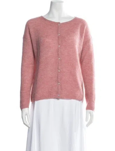Pre-owned La Maille Sezane Crew Neck Sweater In Pink
