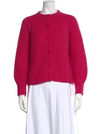 Pre-owned La Maille Sezane Crew Neck Sweater In Pink
